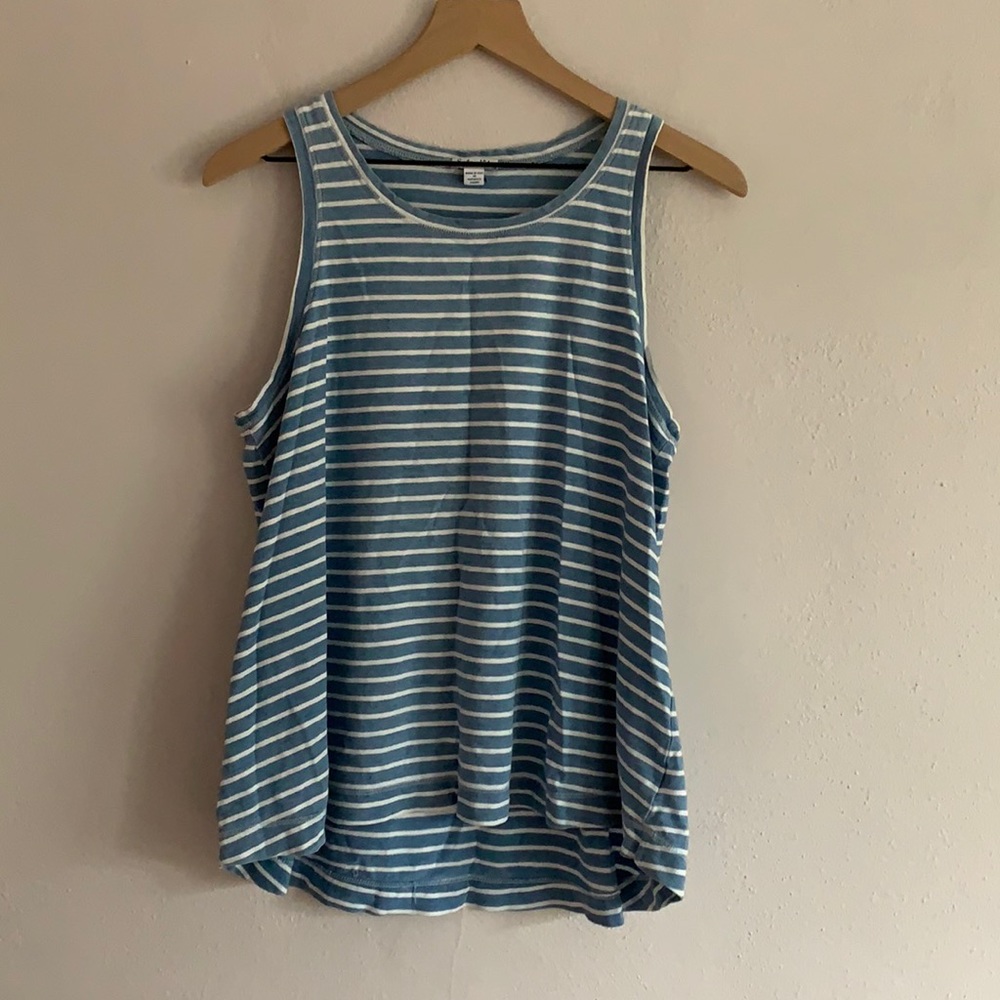 Splendid Indigo Dyed Tank Top Large